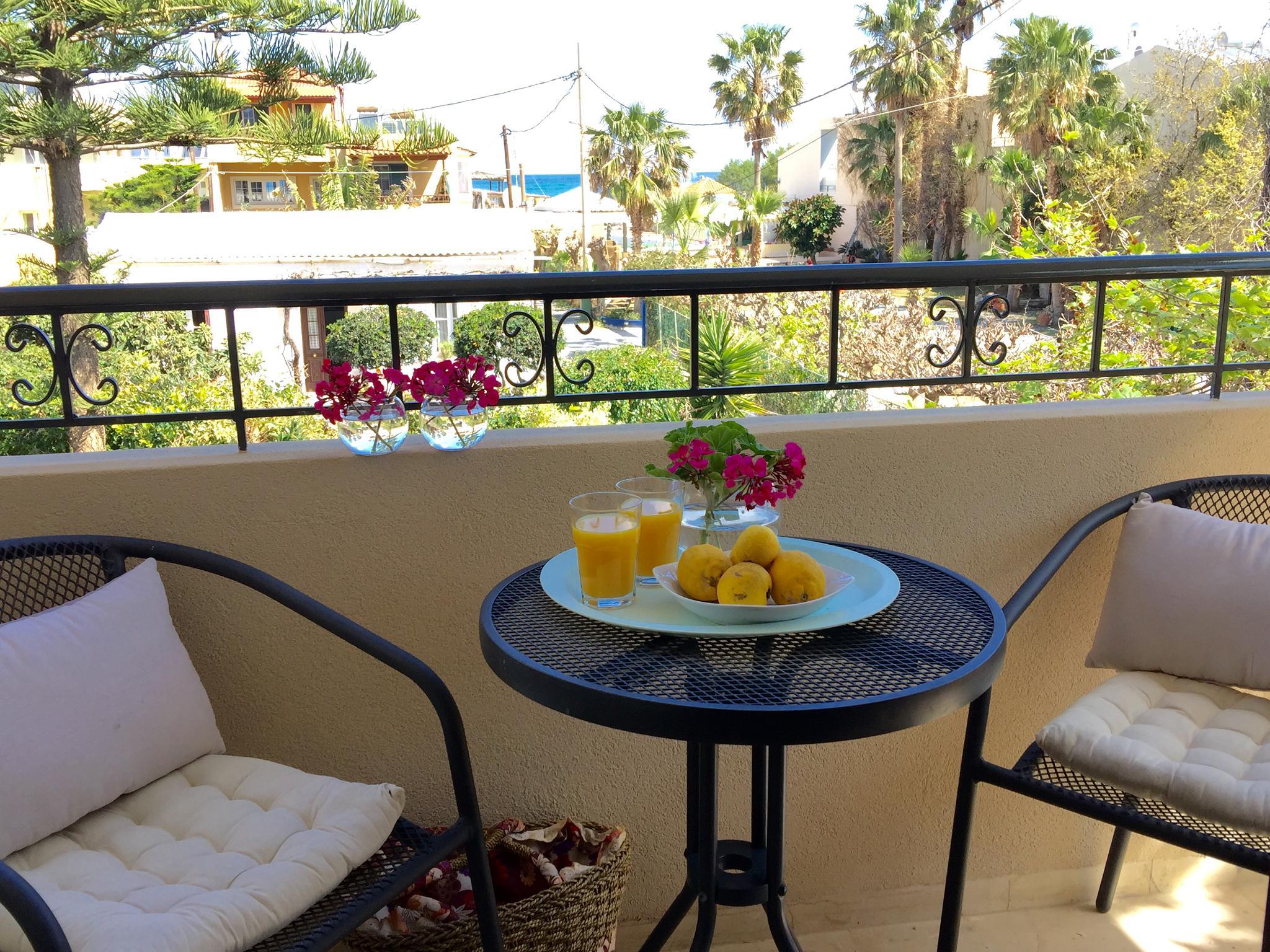 Evangelos Apartments Platanias  Bagian luar foto