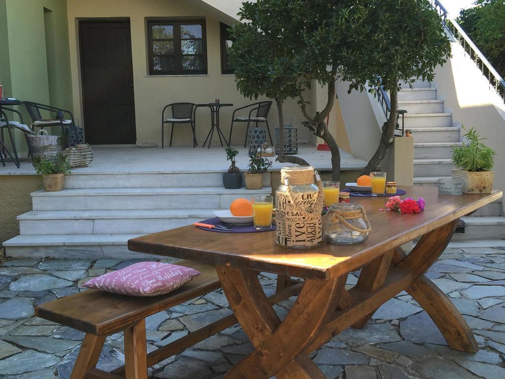 Evangelos Apartments Platanias  Bagian luar foto
