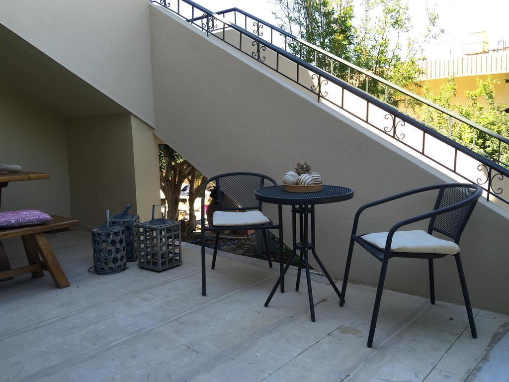 Evangelos Apartments Platanias  Bagian luar foto