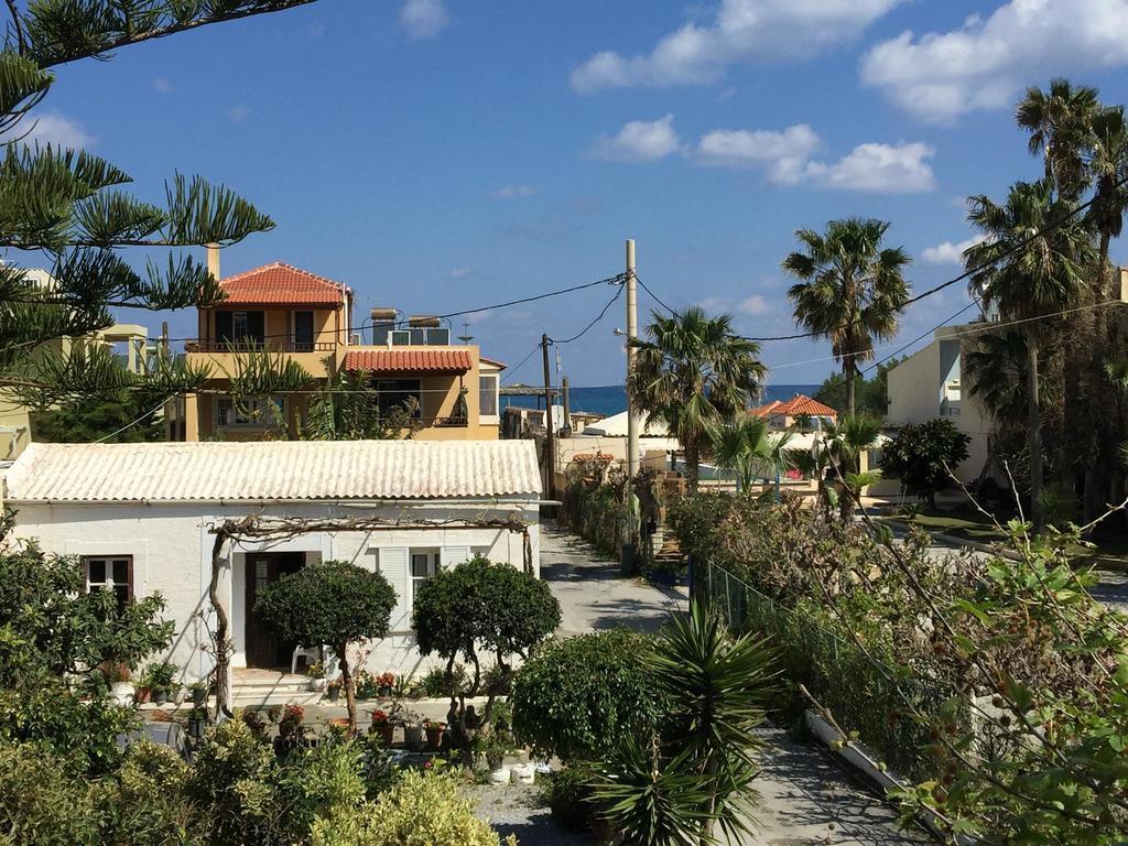Evangelos Apartments Platanias  Bagian luar foto