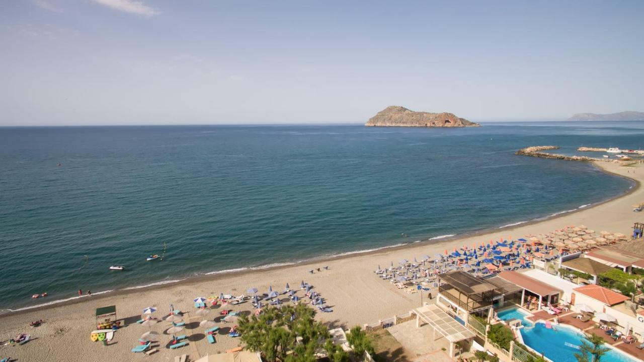 Evangelos Apartments Platanias  Bagian luar foto
