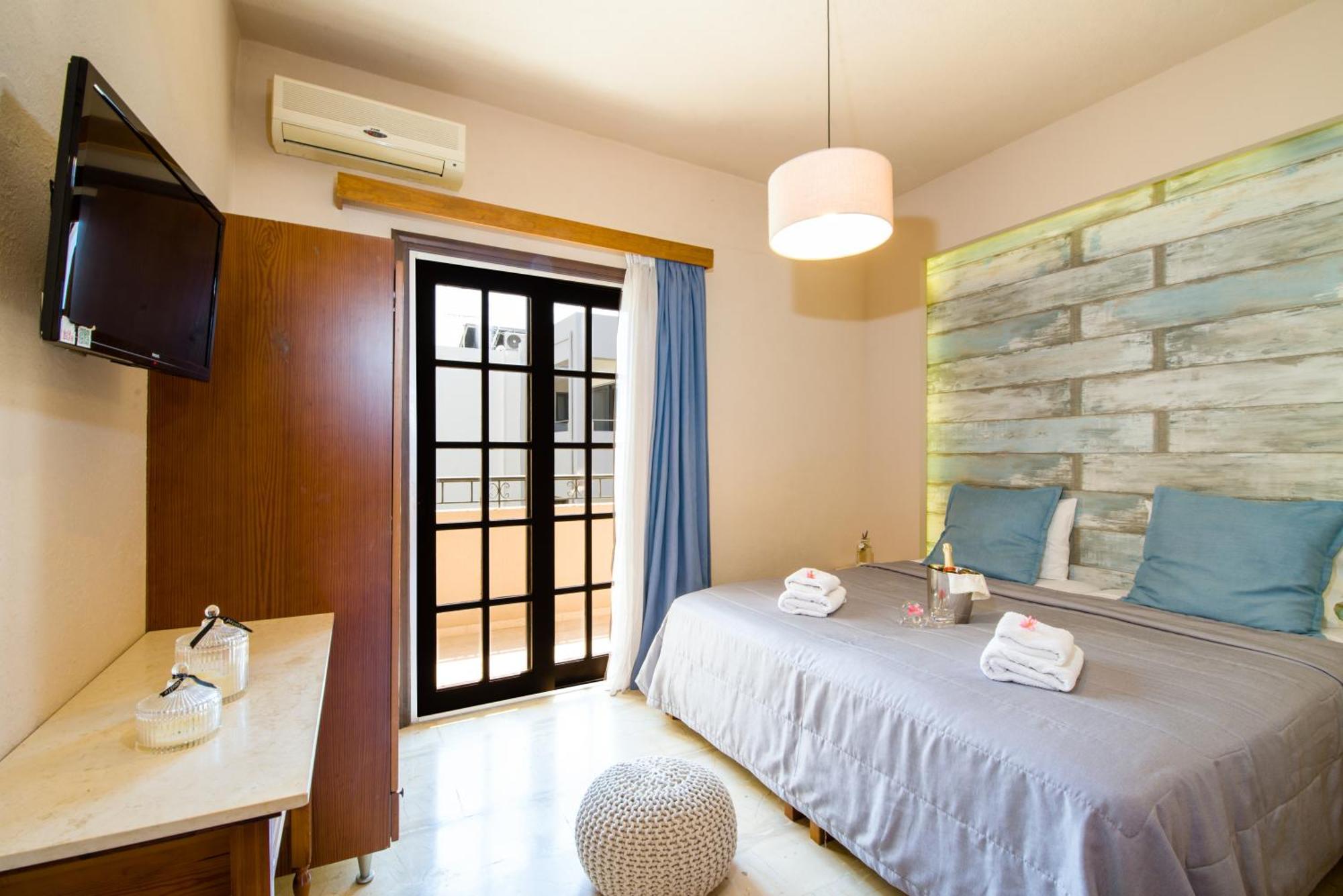 Evangelos Apartments Platanias  Bagian luar foto