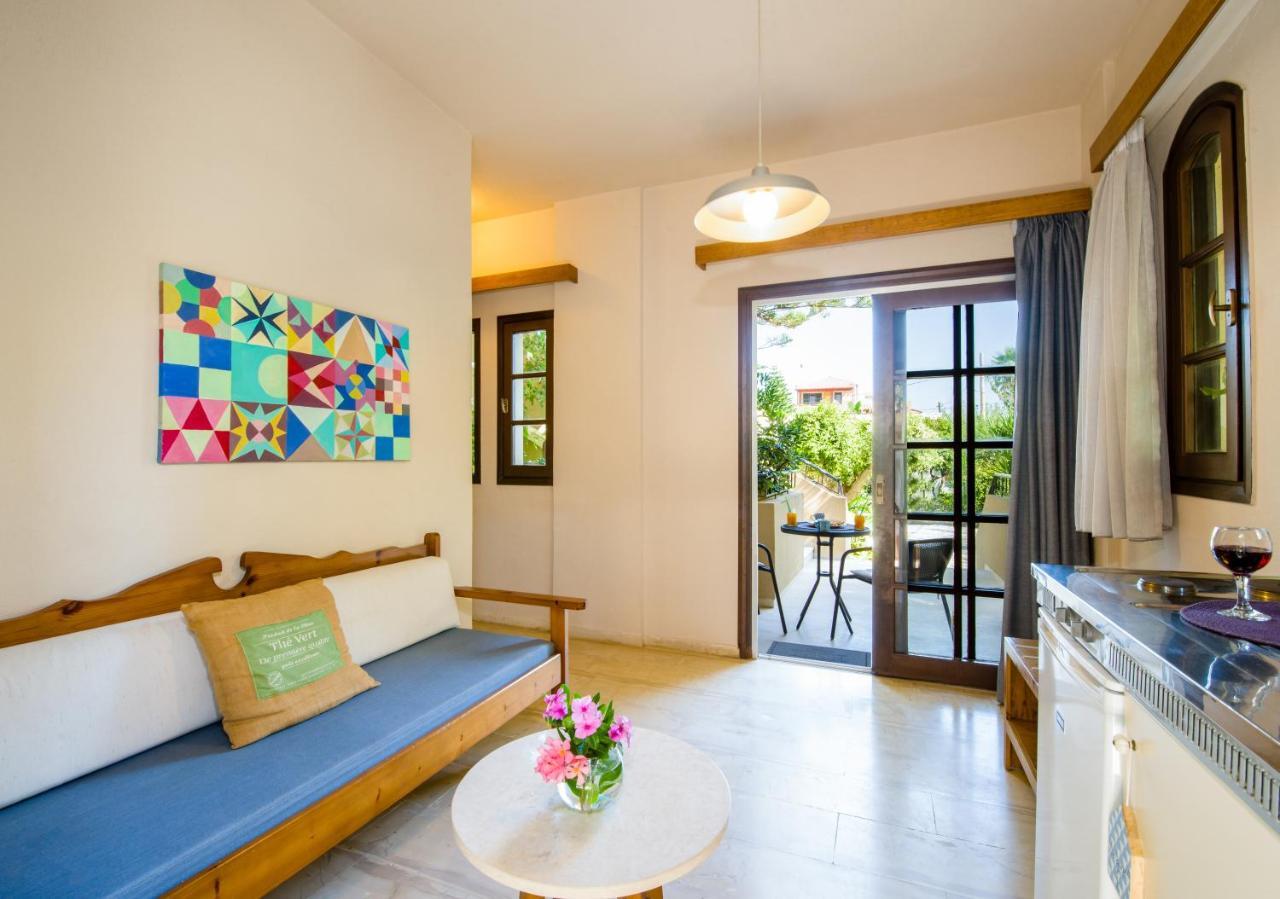 Evangelos Apartments Platanias  Bagian luar foto