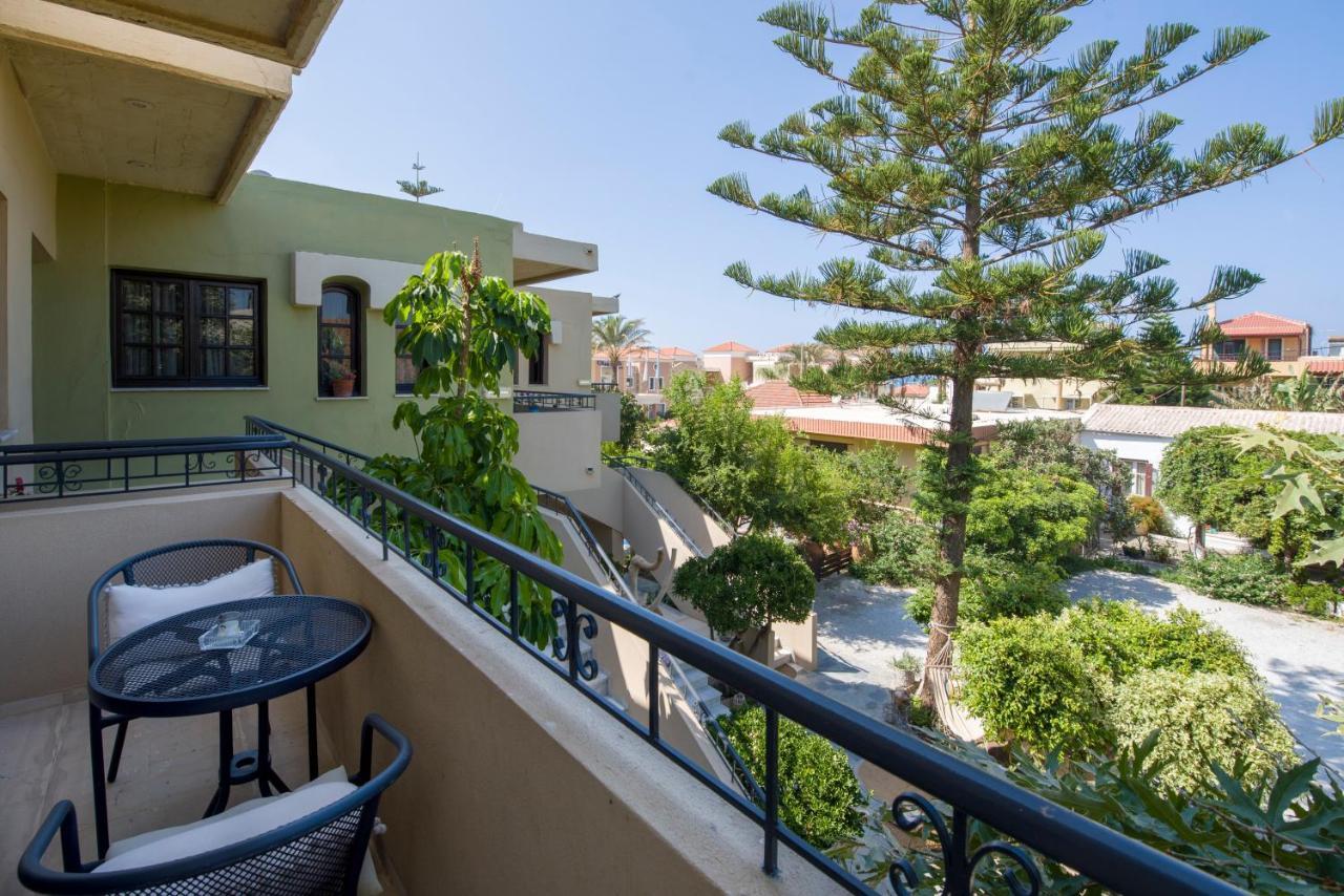 Evangelos Apartments Platanias  Bagian luar foto