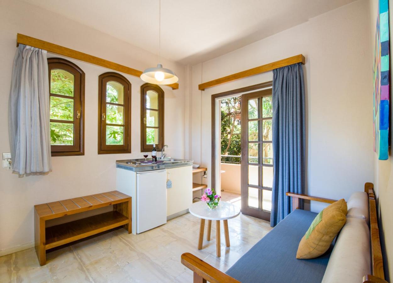 Evangelos Apartments Platanias  Bagian luar foto