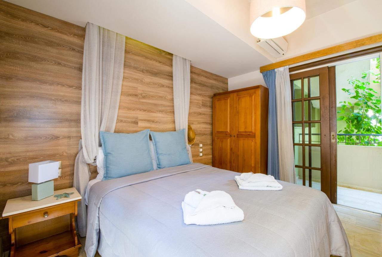 Evangelos Apartments Platanias  Bagian luar foto