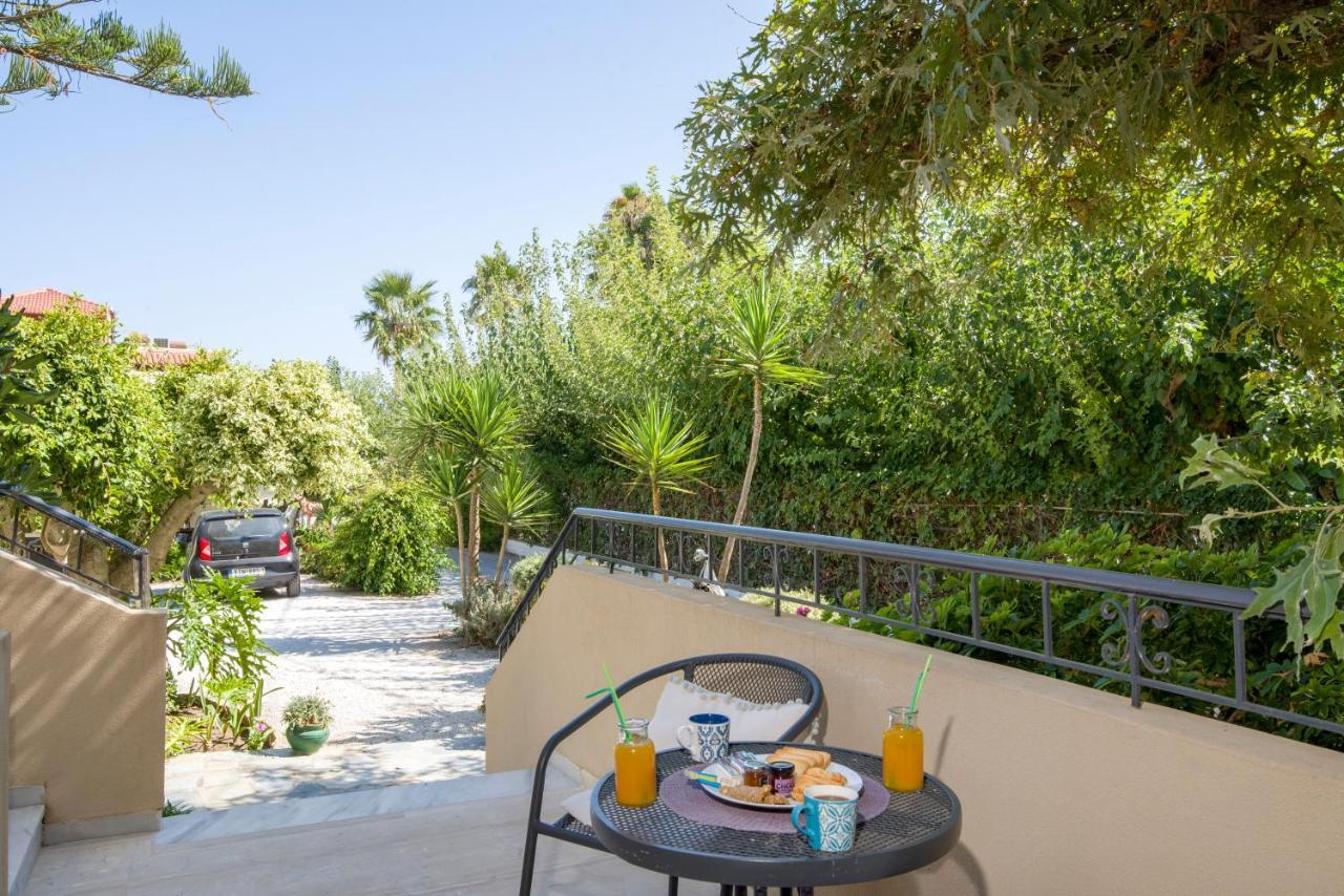 Evangelos Apartments Platanias  Bagian luar foto