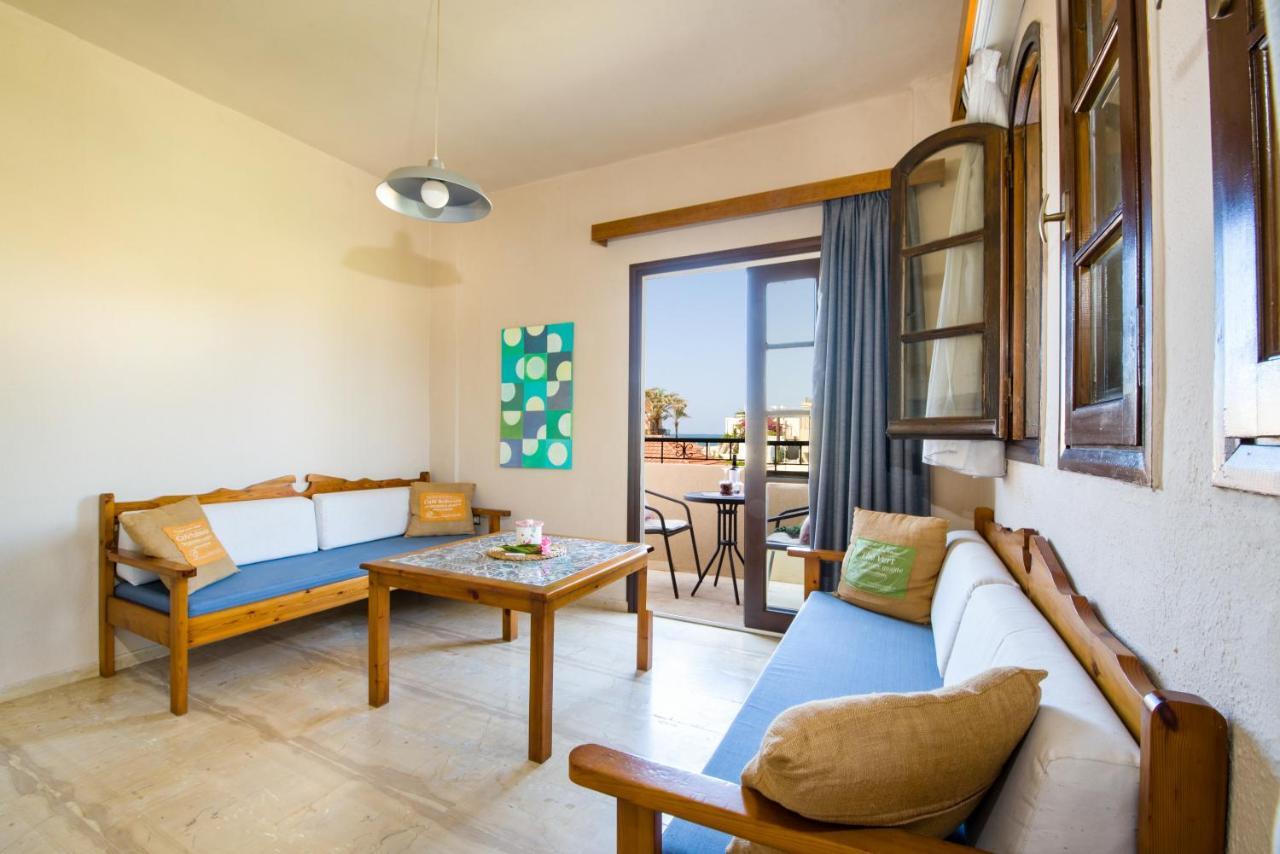 Evangelos Apartments Platanias  Bagian luar foto
